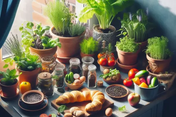 Da Janela à Mesa: Cultivando Plantas Comestíveis em Pequenos Espaços Urbanos