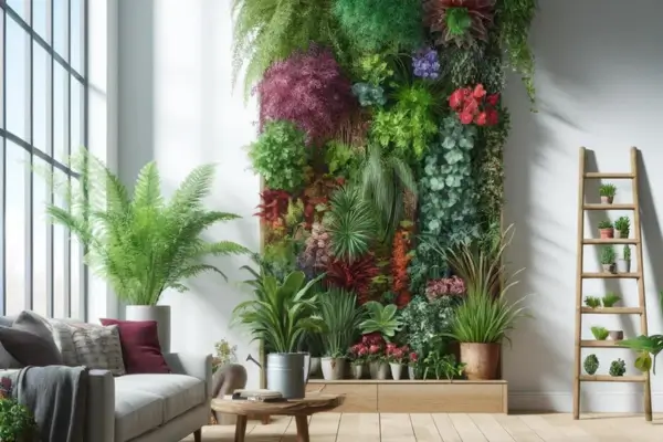 Transforme Seu Espaço: Como Criar Jardins Verticais Internos DIY